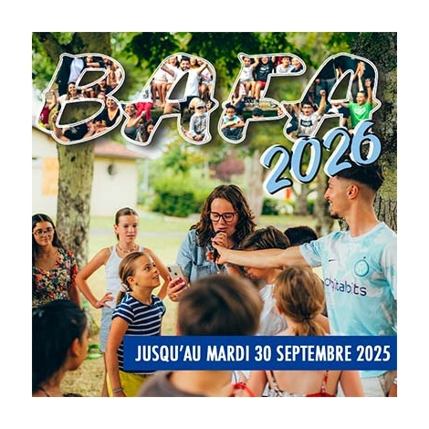 2025-09-02- Activité Enfance -  BAFA 2026