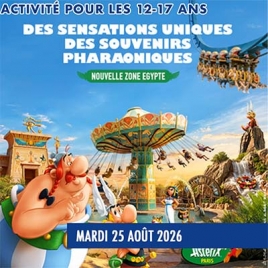 25-08-2026 -Journée pour les enfants au Parc Astérix