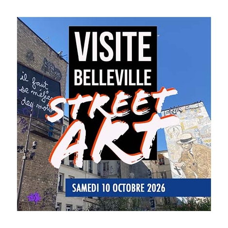 2026-10-10 - Visite Guidée Street Art Belleville