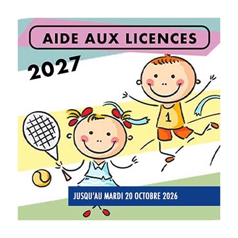 2026 - 09-01- Aide aux Licences Sportive et Culturelles 2026-2027
